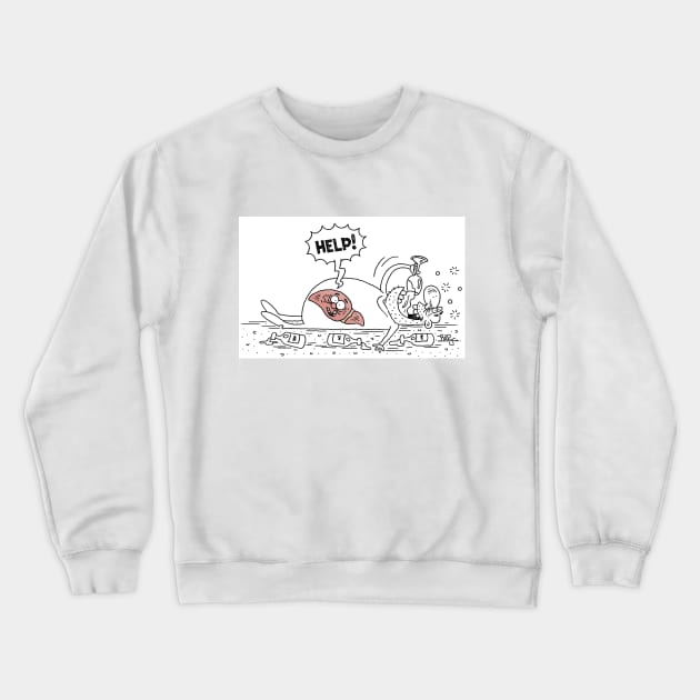 liver Crewneck Sweatshirt by varus